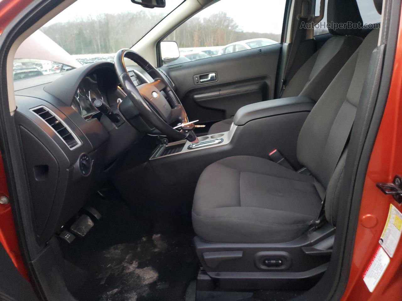 2008 Ford Edge Sel Orange vin: 2FMDK38C68BA02062