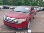 2008 Ford Edge Sel Red vin: 2FMDK38C68BA74198