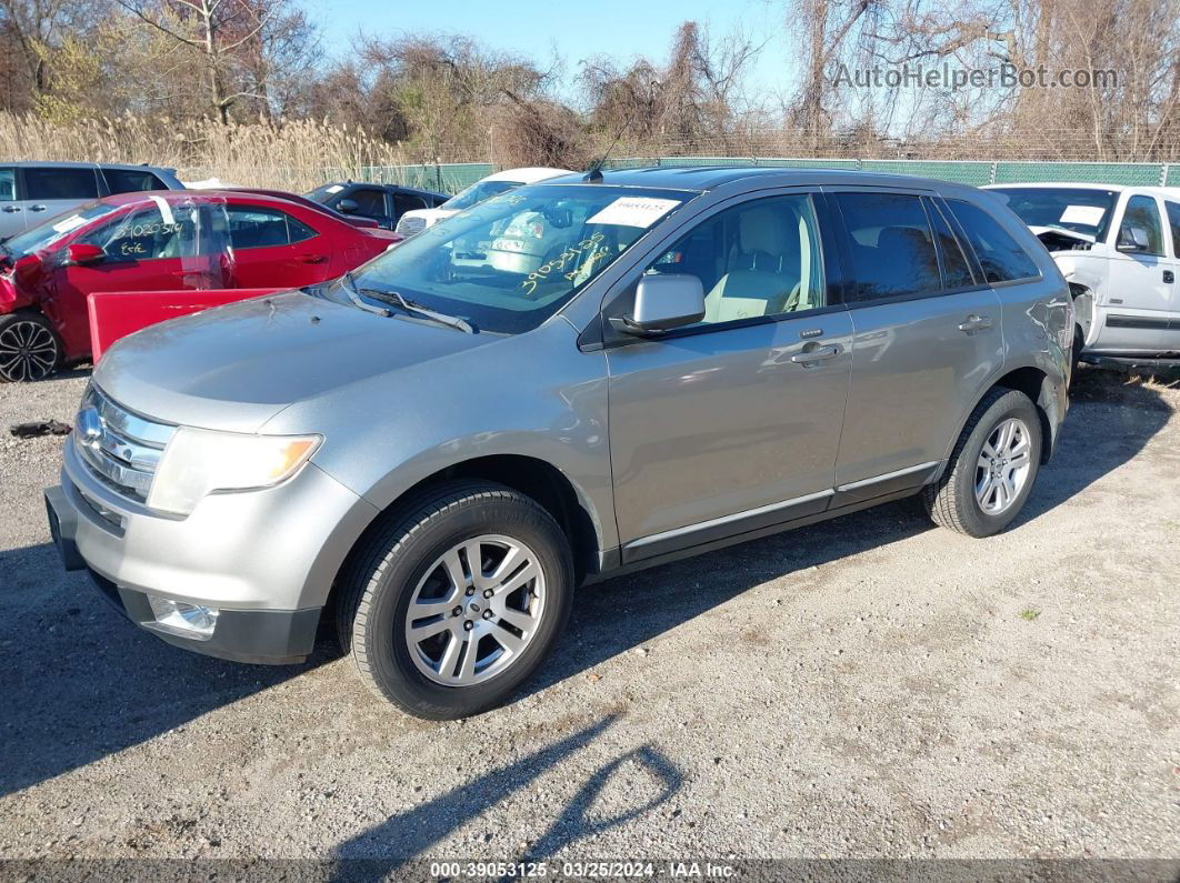 2008 Ford Edge Sel Silver vin: 2FMDK38C68BA77604