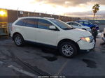 2008 Ford Edge Sel White vin: 2FMDK38C68BA78526