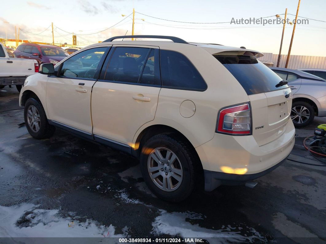 2008 Ford Edge Sel White vin: 2FMDK38C68BA78526