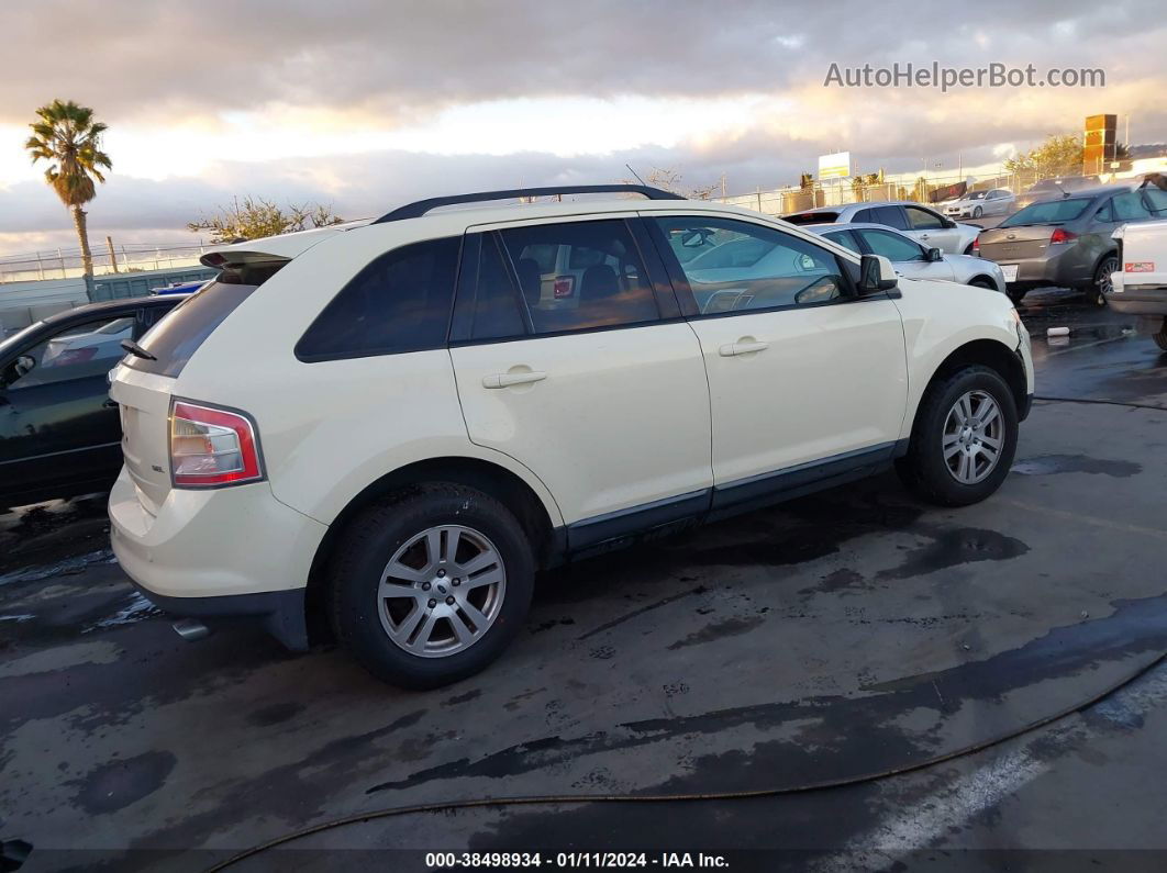 2008 Ford Edge Sel White vin: 2FMDK38C68BA78526