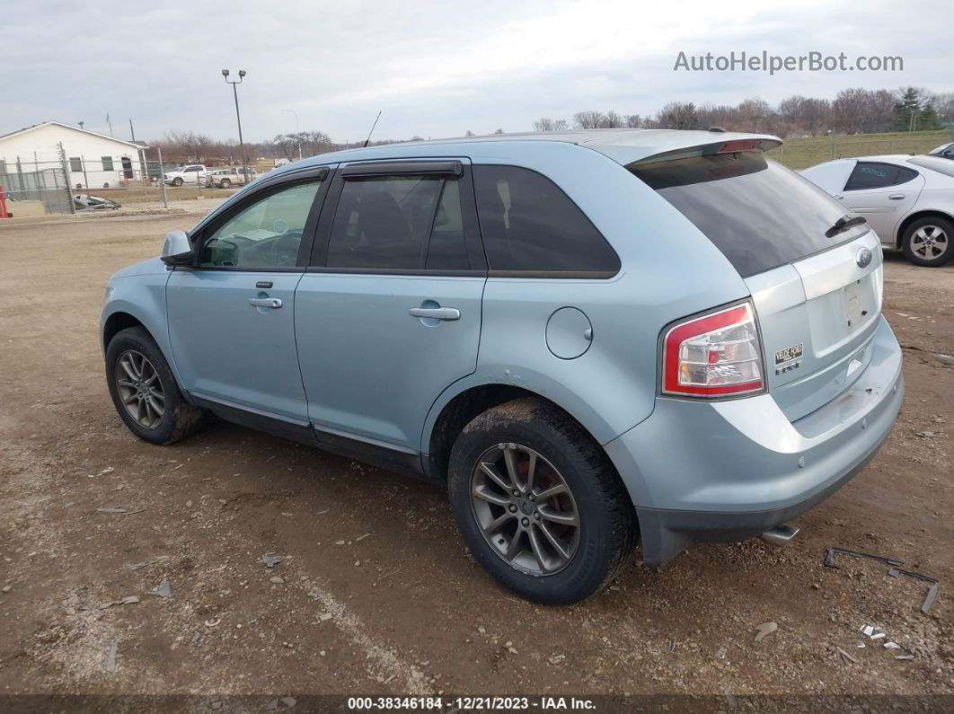 2008 Ford Edge Sel Blue vin: 2FMDK38C78BA63159