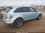 2008 Ford Edge Sel Blue vin: 2FMDK38C78BA63159