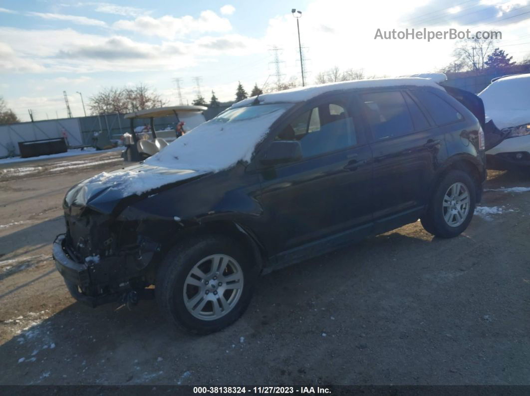 2008 Ford Edge Sel Black vin: 2FMDK38C78BA85372