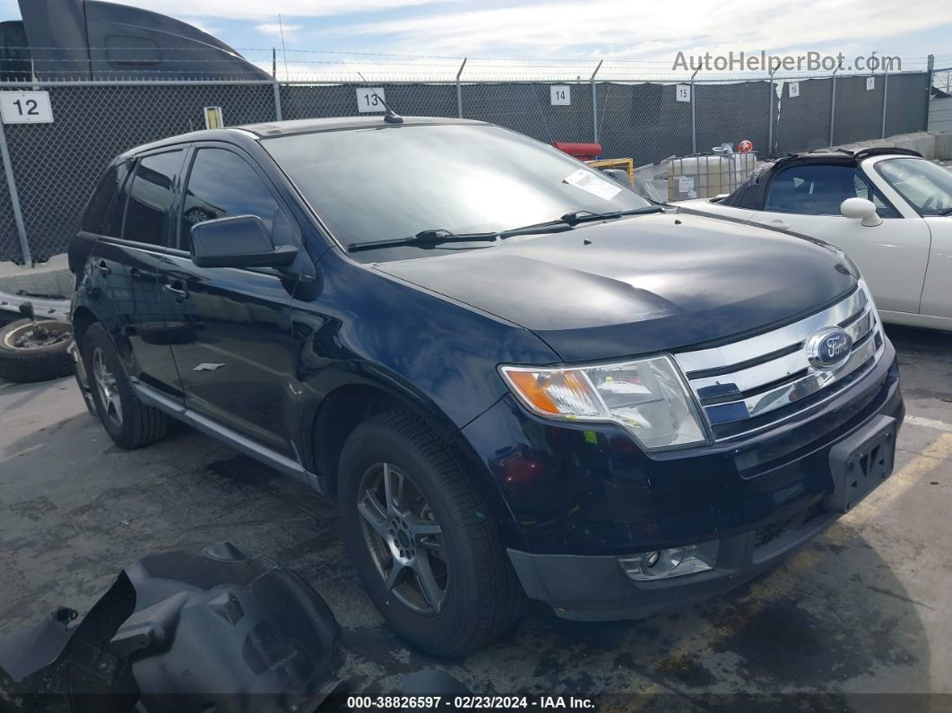 2008 Ford Edge Sel Black vin: 2FMDK38C78BB00274