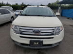 2008 Ford Edge Sel Cream vin: 2FMDK38C78BB08892