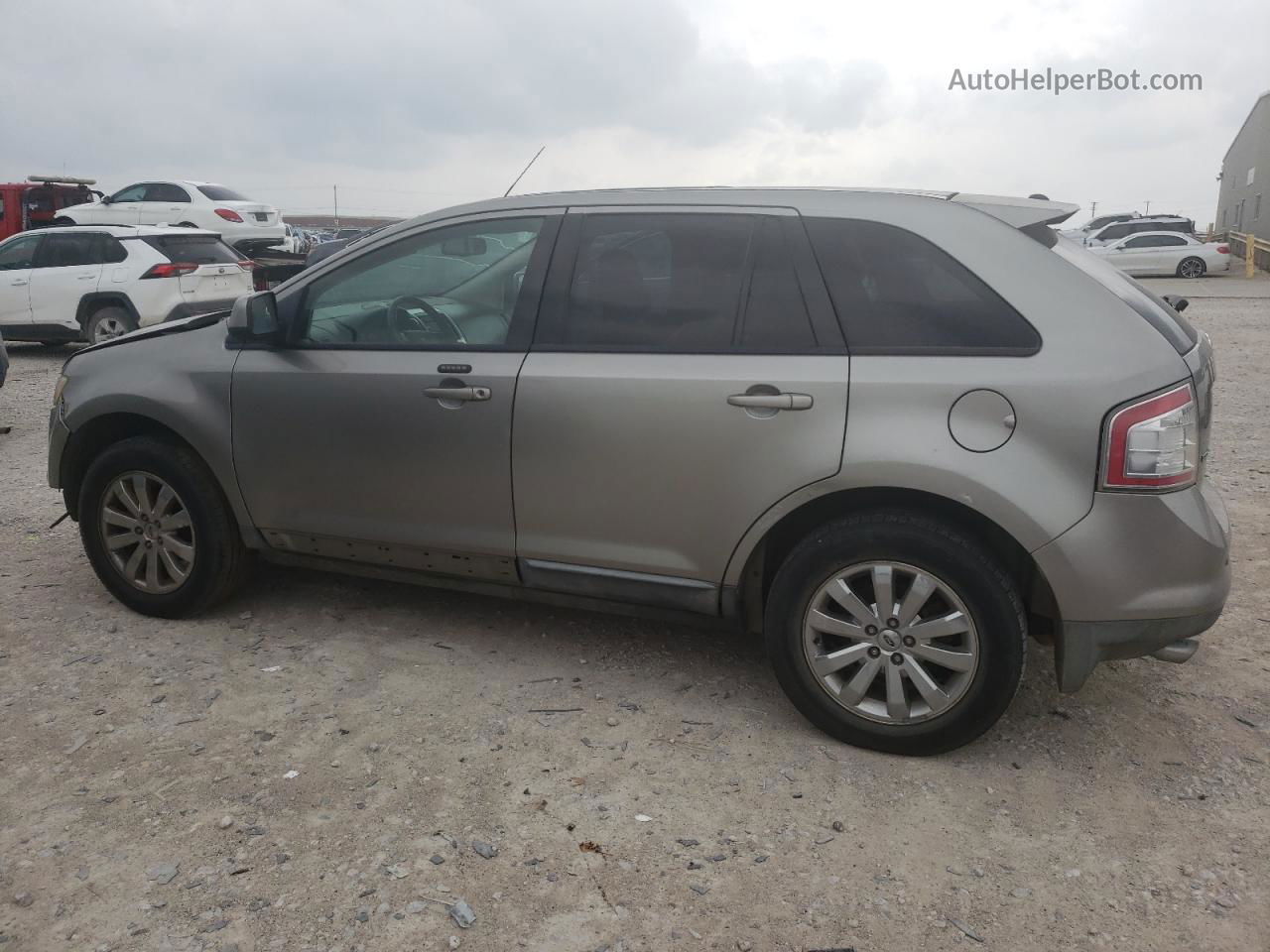 2008 Ford Edge Sel Gray vin: 2FMDK38C88BA42000