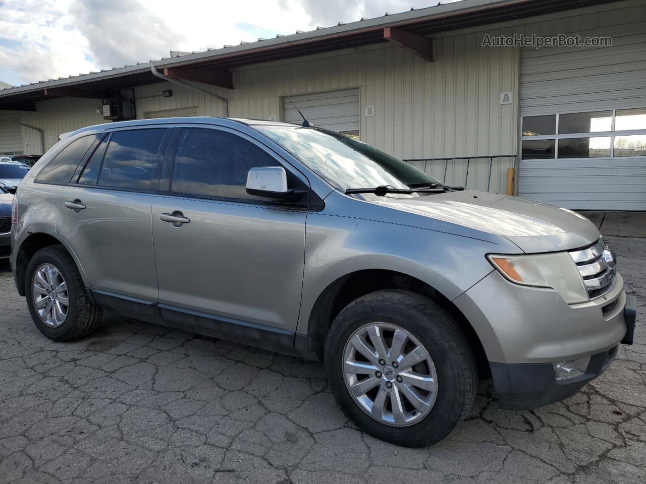 2008 Ford Edge Sel Gray vin: 2FMDK38C88BA46001