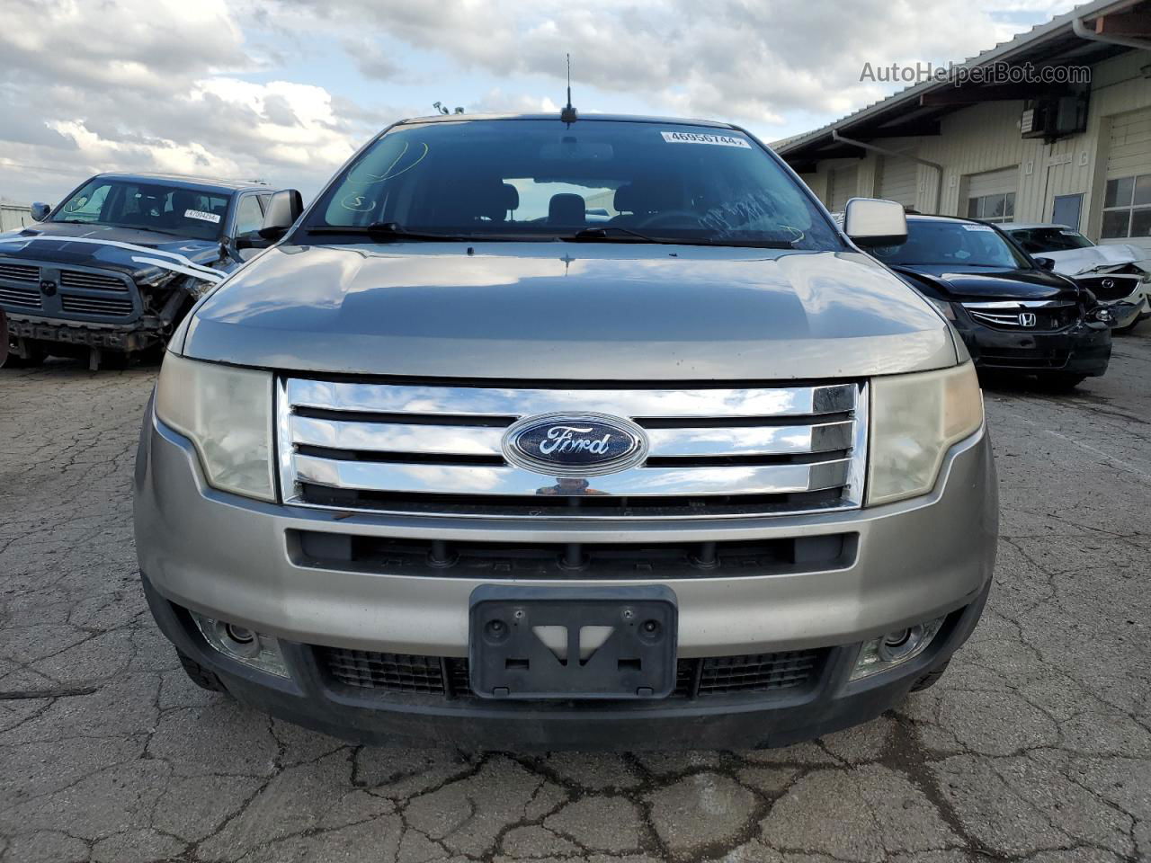 2008 Ford Edge Sel Gray vin: 2FMDK38C88BA46001