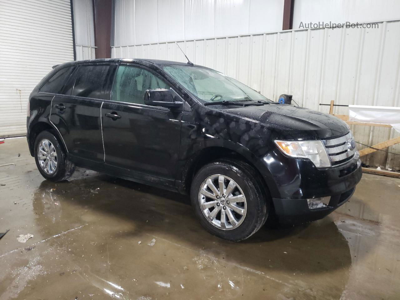 2008 Ford Edge Sel Черный vin: 2FMDK38C88BA99992