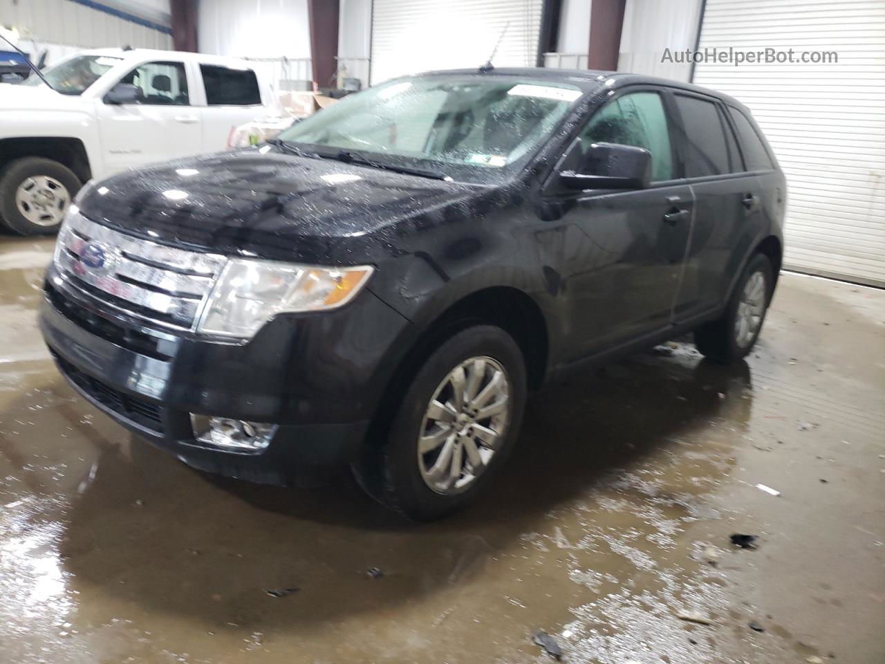 2008 Ford Edge Sel Black vin: 2FMDK38C88BA99992