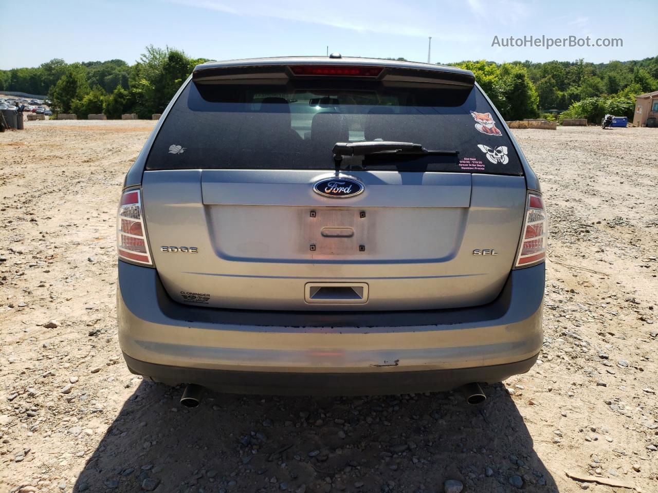 2008 Ford Edge Sel Silver vin: 2FMDK38C88BB16404