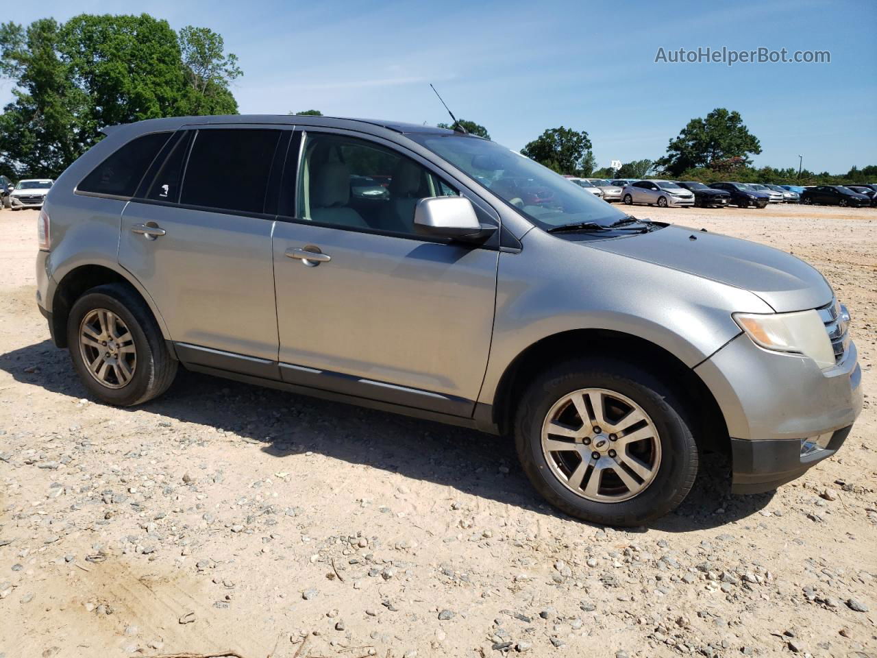 2008 Ford Edge Sel Silver vin: 2FMDK38C88BB16404