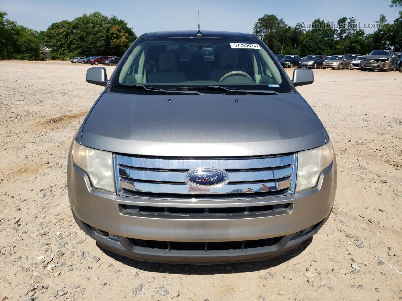 2008 Ford Edge Sel Silver vin: 2FMDK38C88BB16404