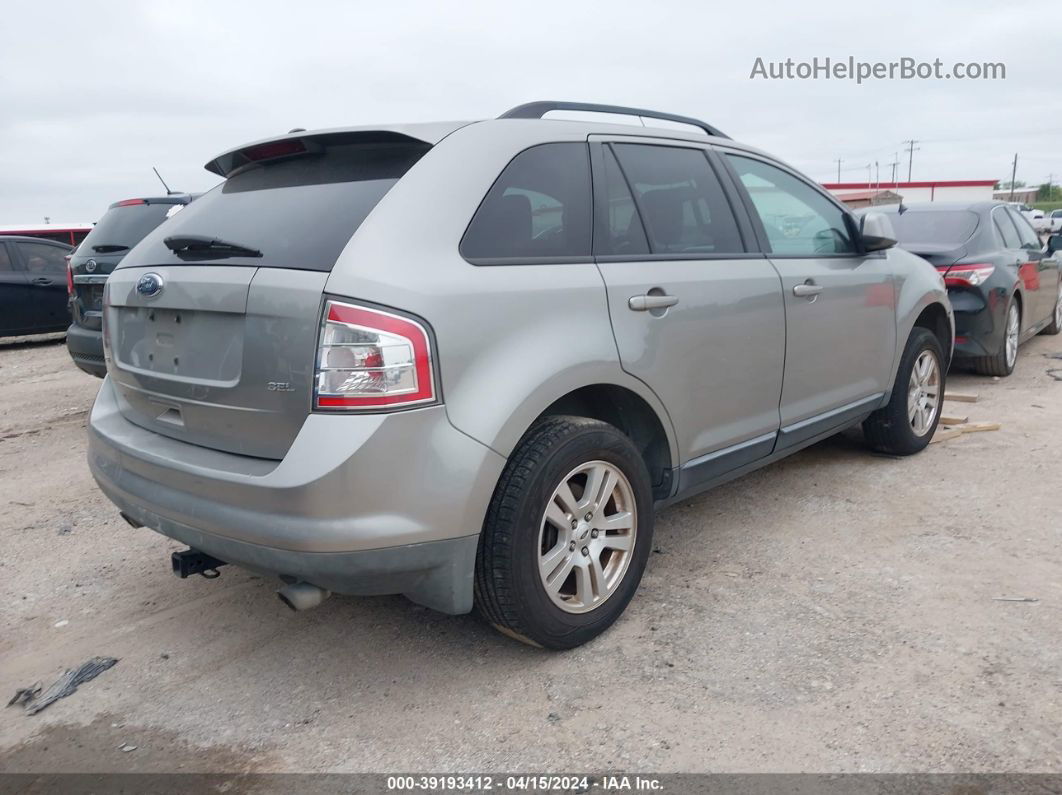 2008 Ford Edge Sel Tan vin: 2FMDK38C88BB17858