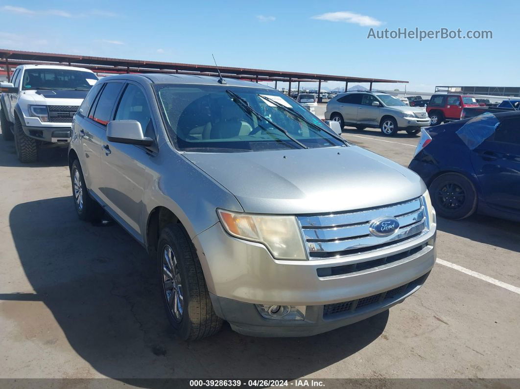 2008 Ford Edge Sel Silver vin: 2FMDK38C88BB27502