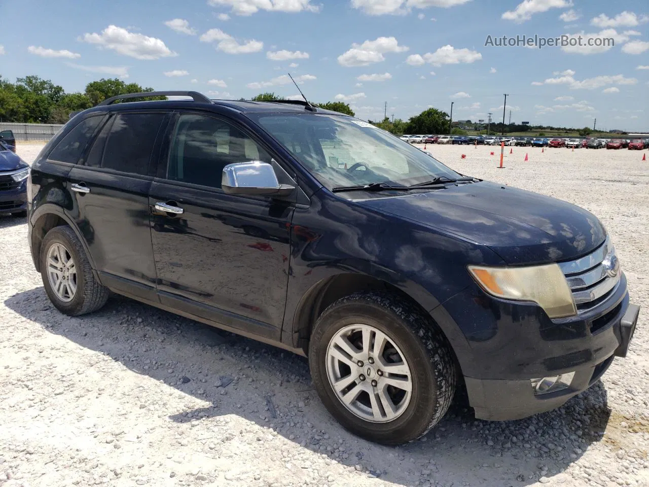 2008 Ford Edge Sel Blue vin: 2FMDK38CX8BA02162