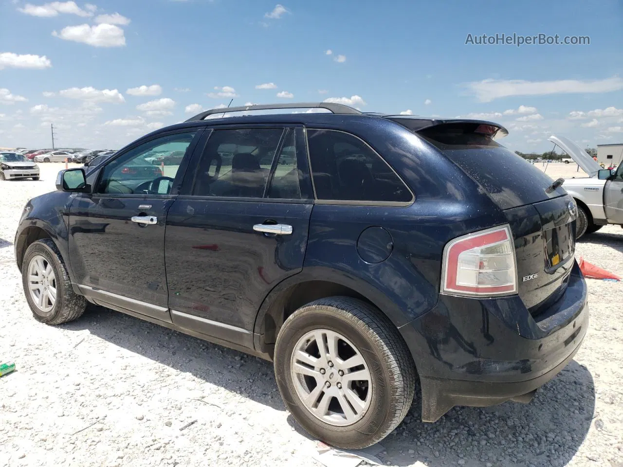 2008 Ford Edge Sel Blue vin: 2FMDK38CX8BA02162