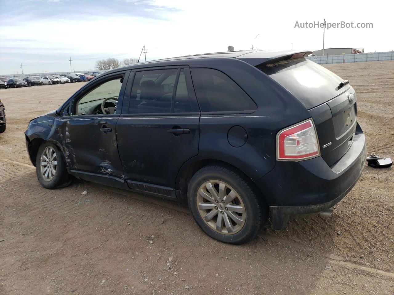 2008 Ford Edge Sel Blue vin: 2FMDK38CX8BA11833