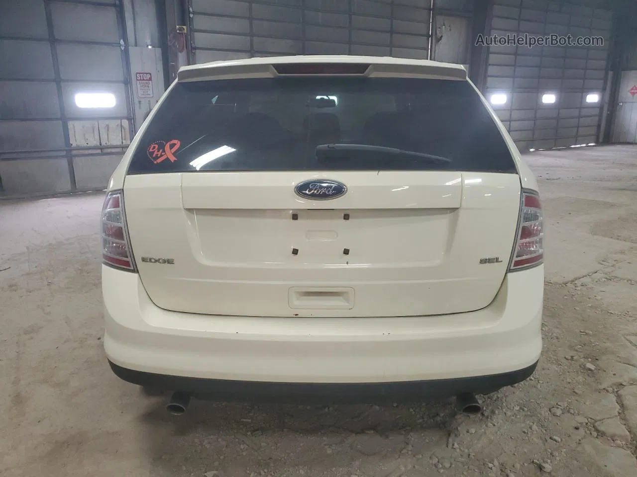 2008 Ford Edge Sel Cream vin: 2FMDK38CX8BA40331