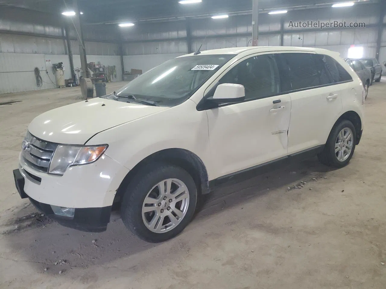 2008 Ford Edge Sel Cream vin: 2FMDK38CX8BA40331