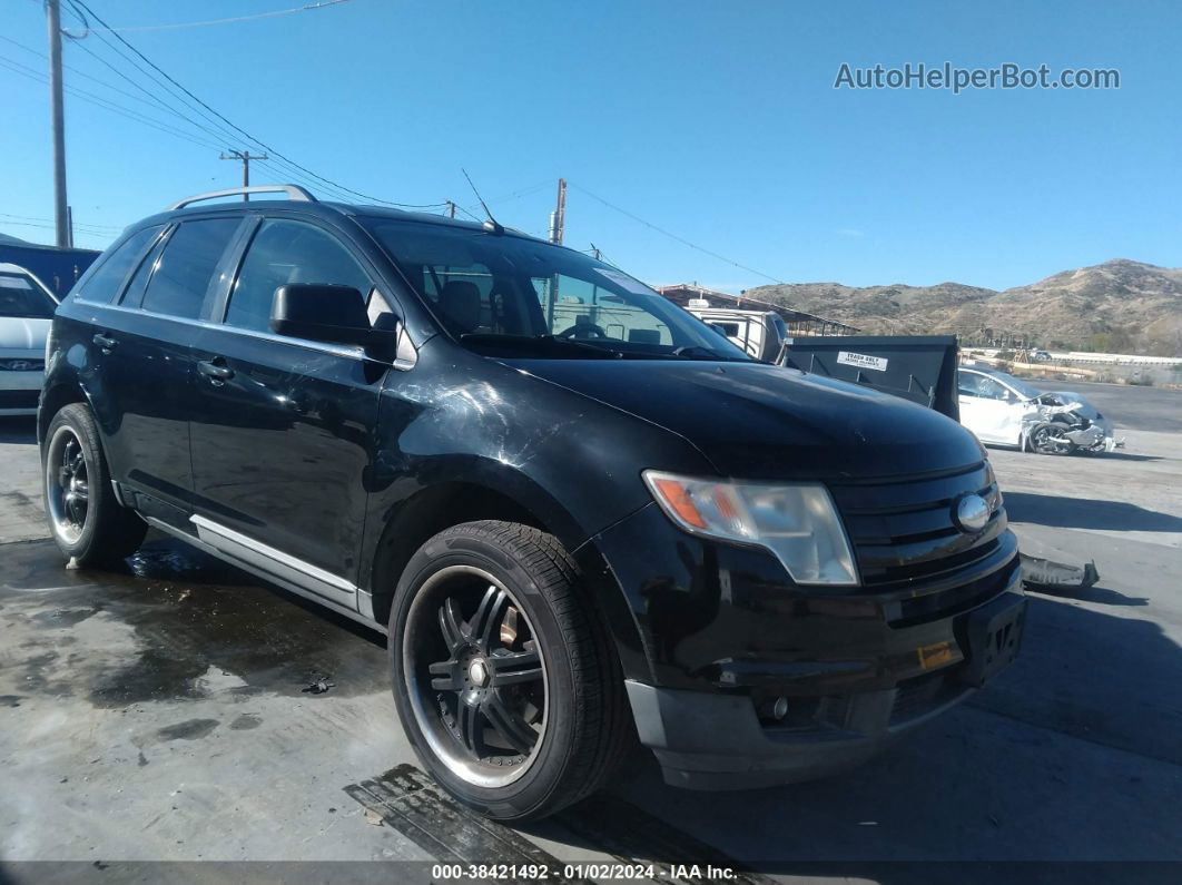 2008 Ford Edge Limited Black vin: 2FMDK39C08BA67391