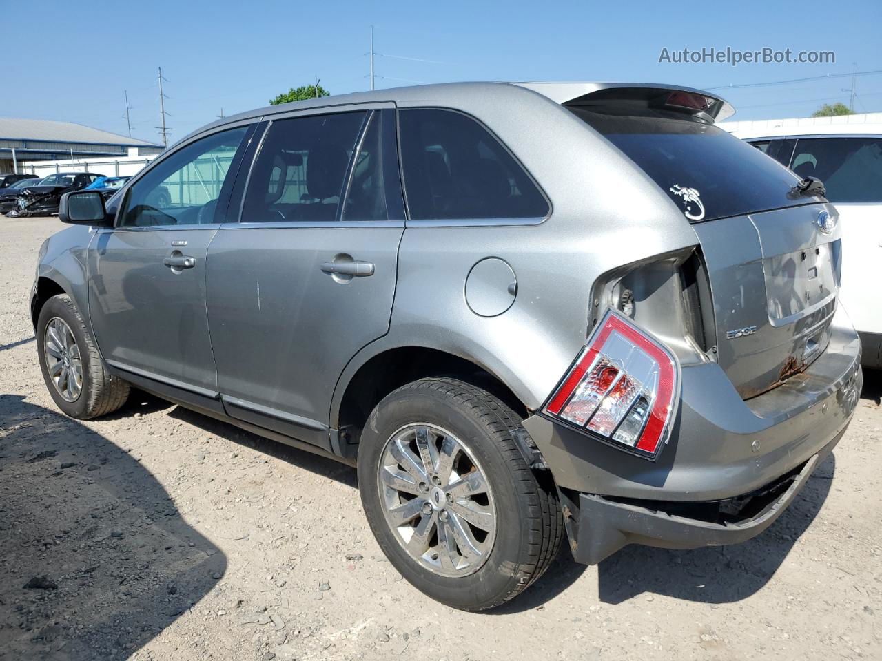 2008 Ford Edge Limited Silver vin: 2FMDK39C08BB13270