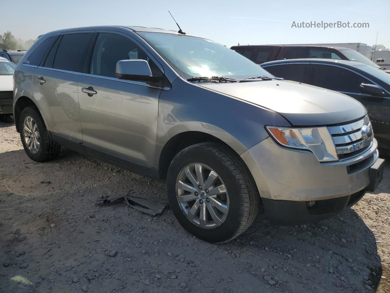 2008 Ford Edge Limited Silver vin: 2FMDK39C08BB13270