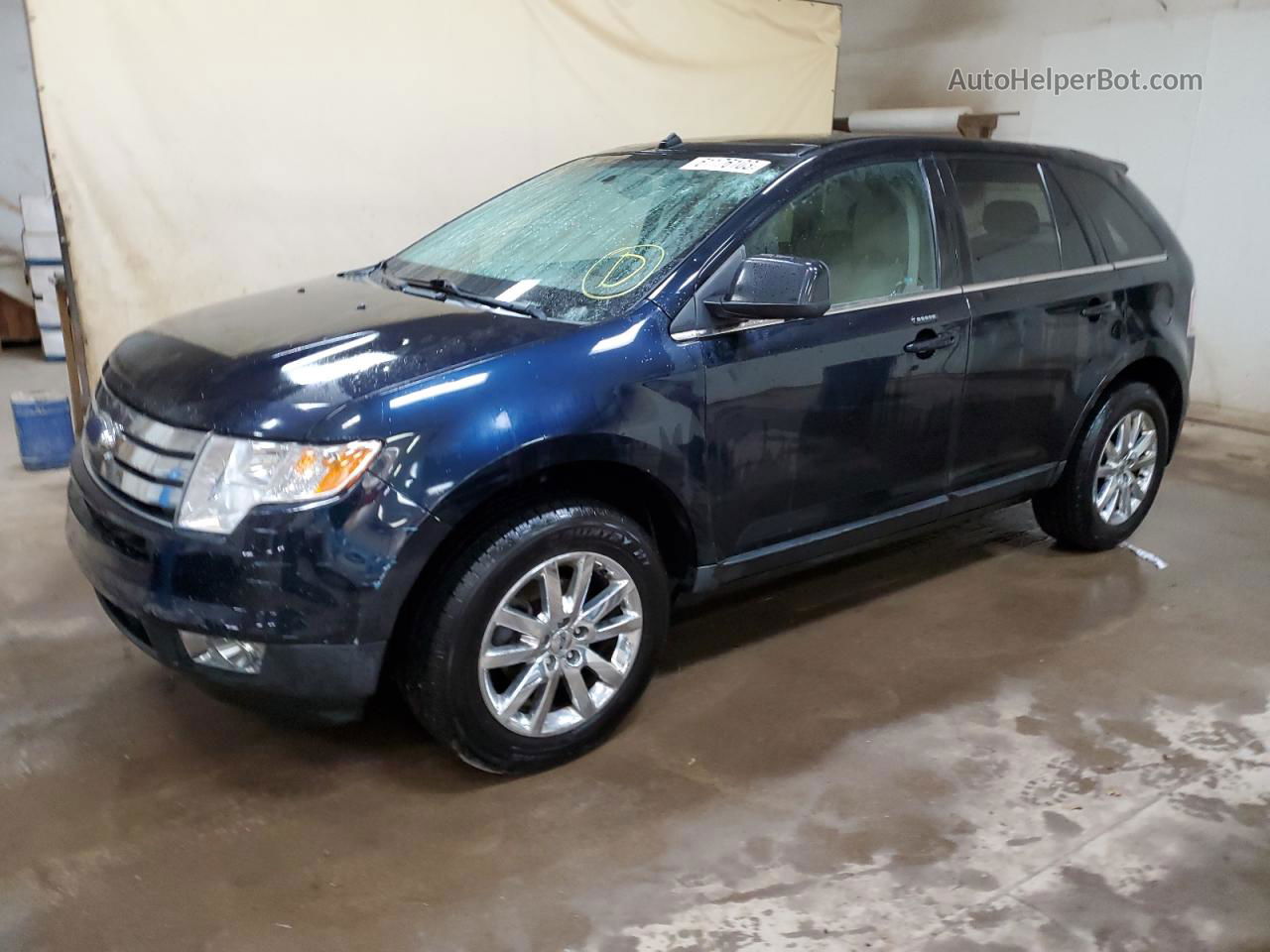 2008 Ford Edge Limited Черный vin: 2FMDK39C08BB39142