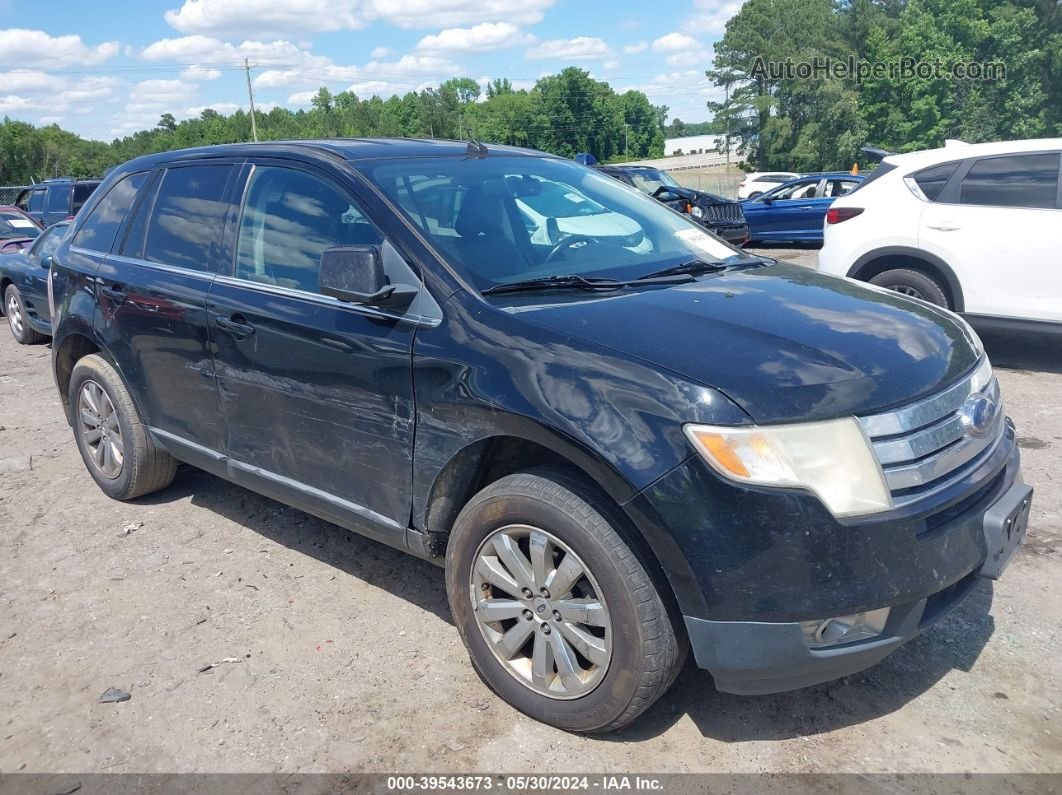 2008 Ford Edge Limited Black vin: 2FMDK39C08BB41165