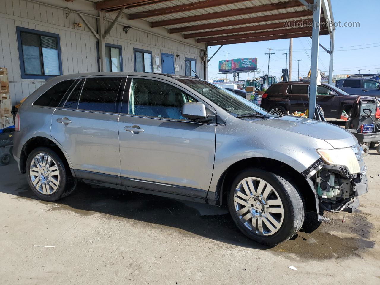 2008 Ford Edge Limited Silver vin: 2FMDK39C08BB42493