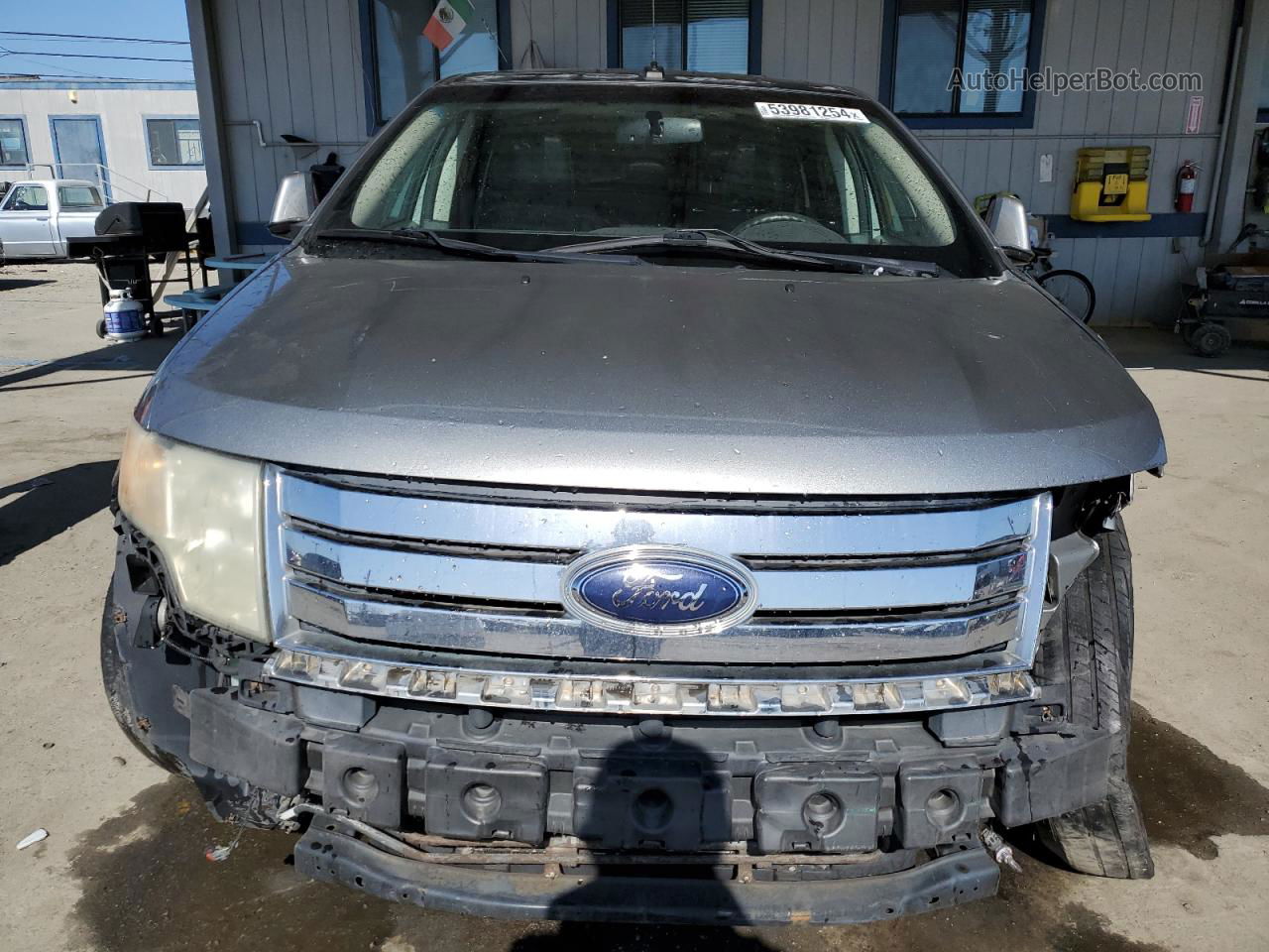 2008 Ford Edge Limited Silver vin: 2FMDK39C08BB42493