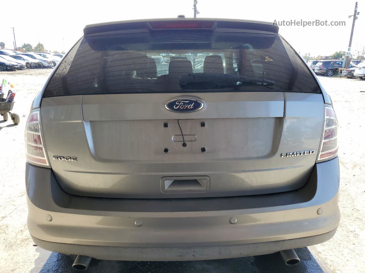 2008 Ford Edge Limited Silver vin: 2FMDK39C08BB42493