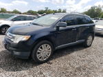 2008 Ford Edge Limited Blue vin: 2FMDK39C18BA83051