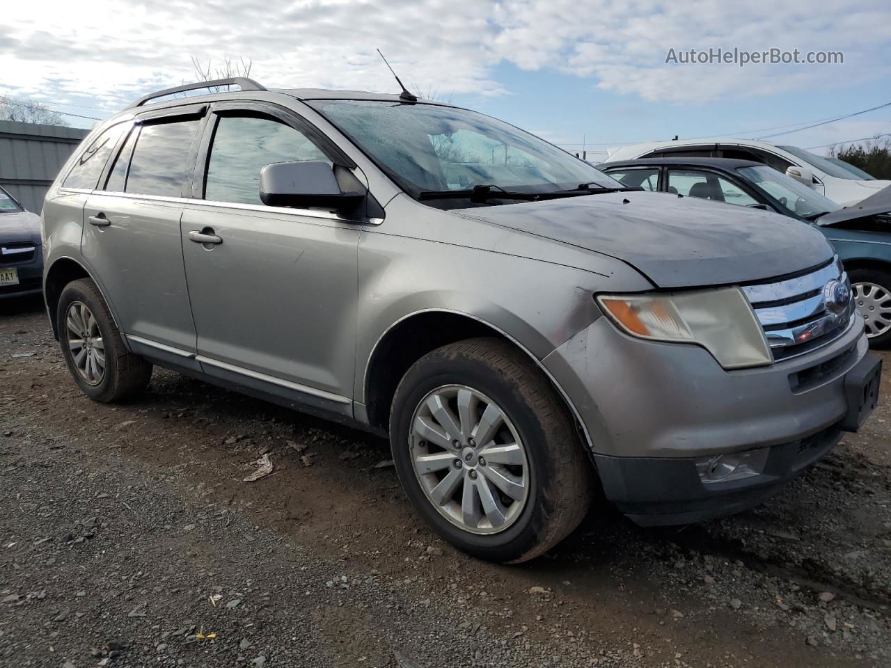 2008 Ford Edge Limited Silver vin: 2FMDK39C18BA83423