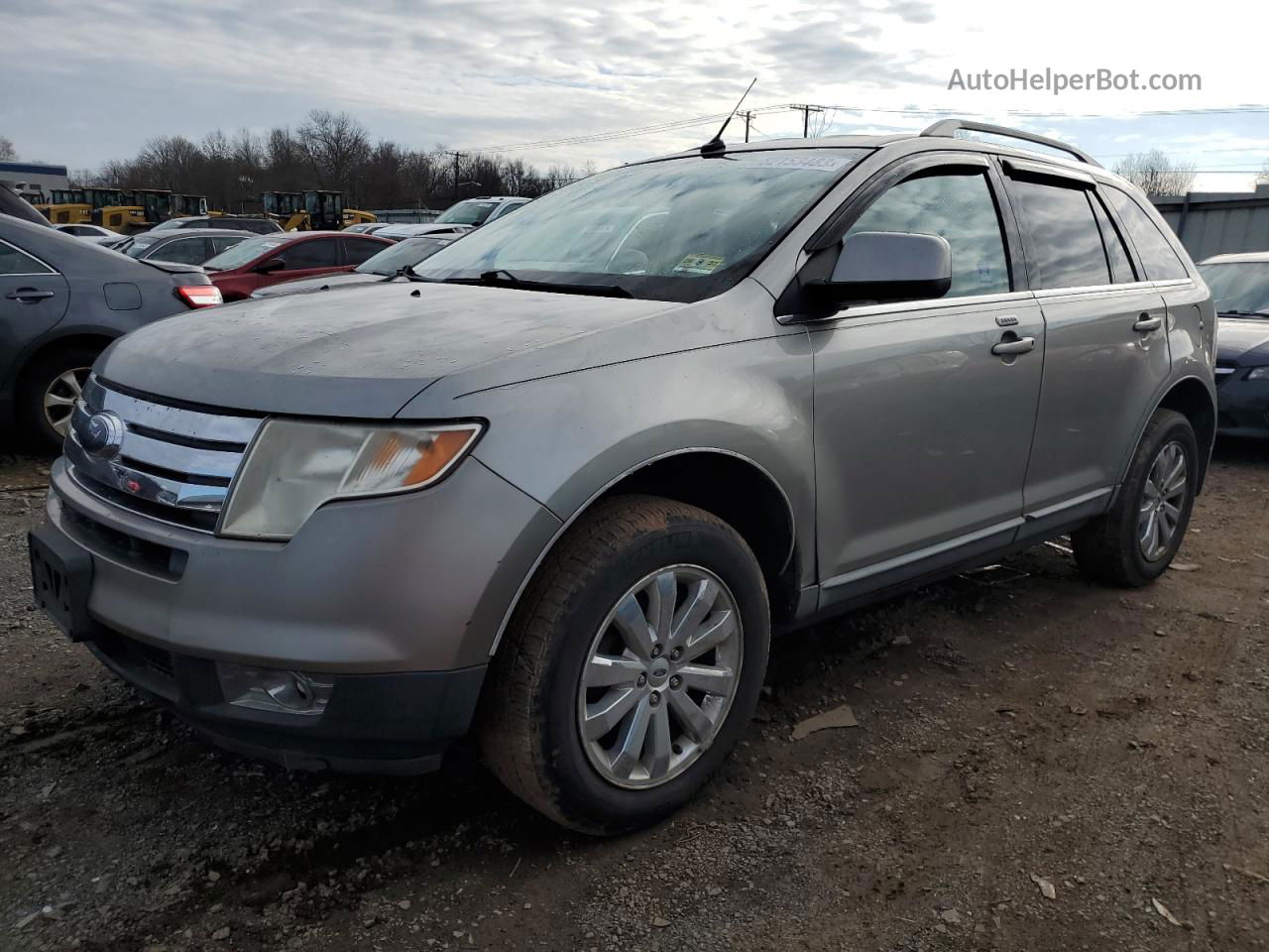 2008 Ford Edge Limited Silver vin: 2FMDK39C18BA83423