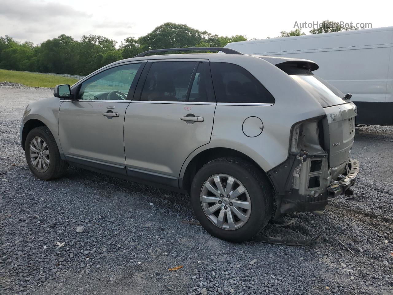 2008 Ford Edge Limited Silver vin: 2FMDK39C28BA27667