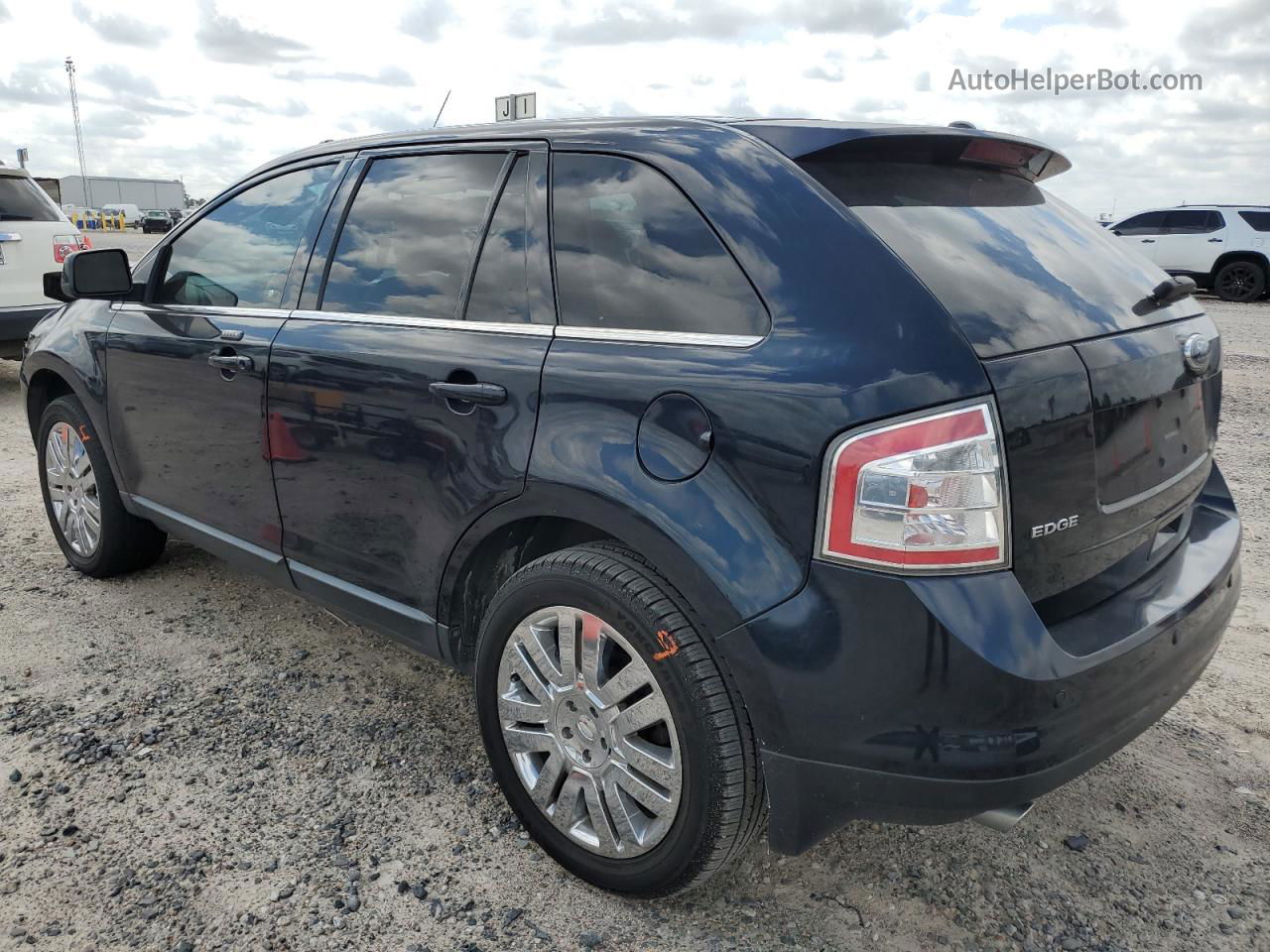 2008 Ford Edge Limited Blue vin: 2FMDK39C28BA60586