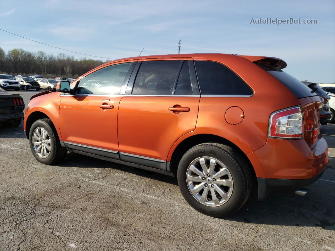 2008 Ford Edge Limited Orange vin: 2FMDK39C28BA78179