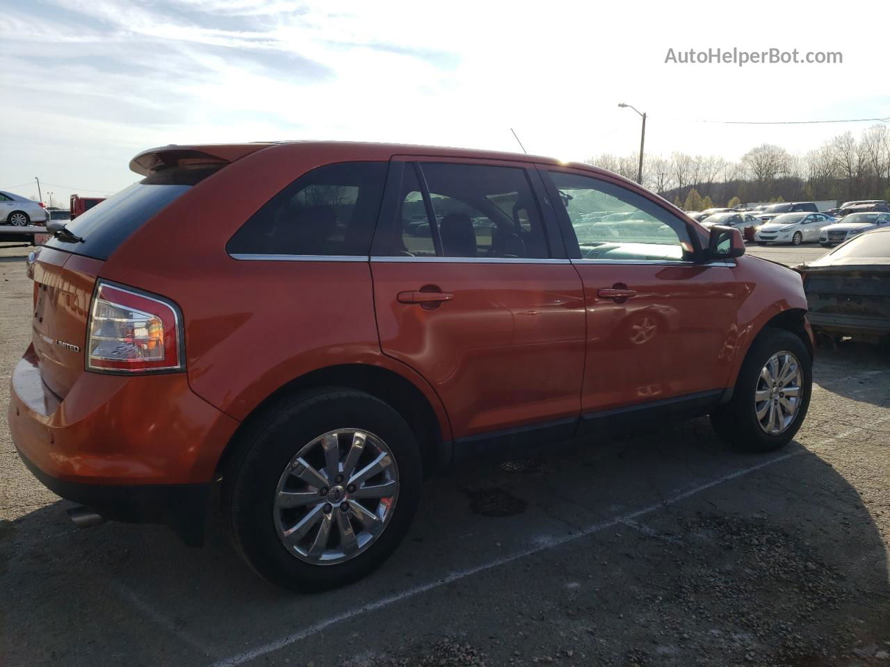 2008 Ford Edge Limited Orange vin: 2FMDK39C28BA78179