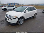 2008 Ford Edge Limited White vin: 2FMDK39C28BB26764