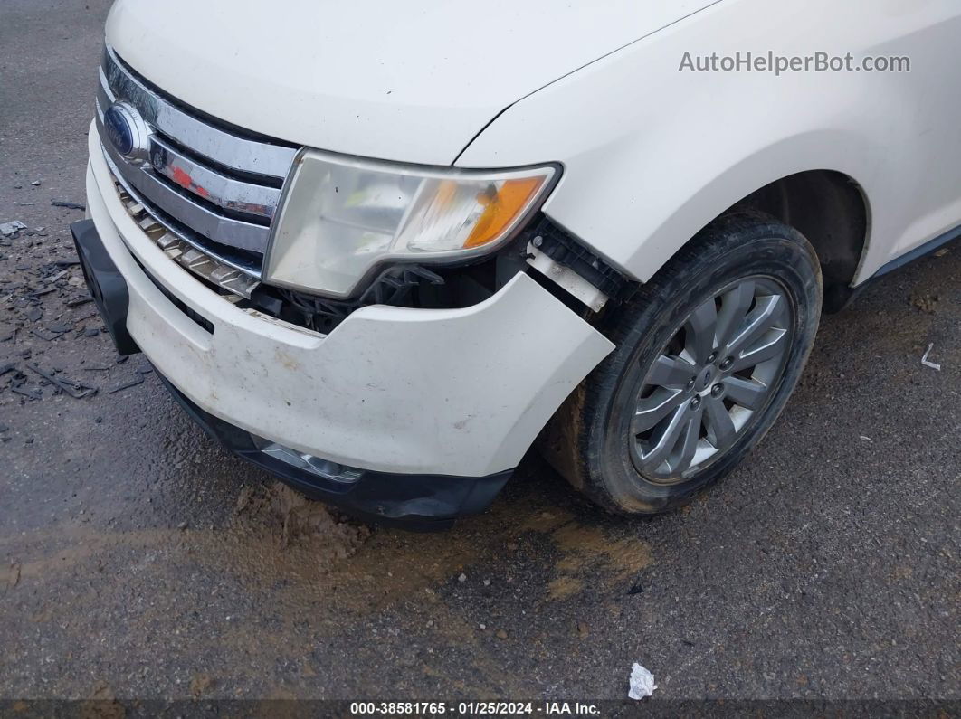 2008 Ford Edge Limited White vin: 2FMDK39C28BB26764