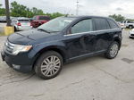 2008 Ford Edge Limited Blue vin: 2FMDK39C38BA42789