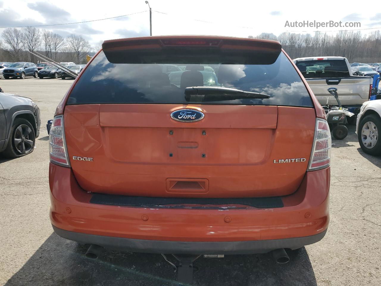 2008 Ford Edge Limited Orange vin: 2FMDK39C38BB31973