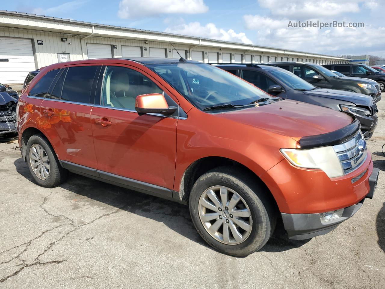 2008 Ford Edge Limited Orange vin: 2FMDK39C38BB31973