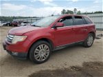 2008 Ford Edge Limited Red vin: 2FMDK39C48BA13138