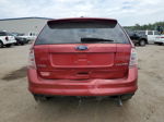 2008 Ford Edge Limited Red vin: 2FMDK39C48BA13138