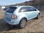 2008 Ford Edge Limited Light Blue vin: 2FMDK39C48BA55082