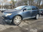 2008 Ford Edge Limited Blue vin: 2FMDK39C58BA06473